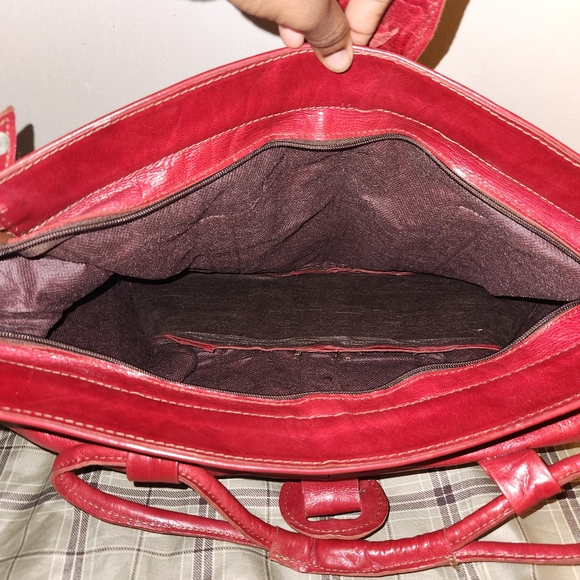 vrai cuir shoulder bag - Picture 5 of 5